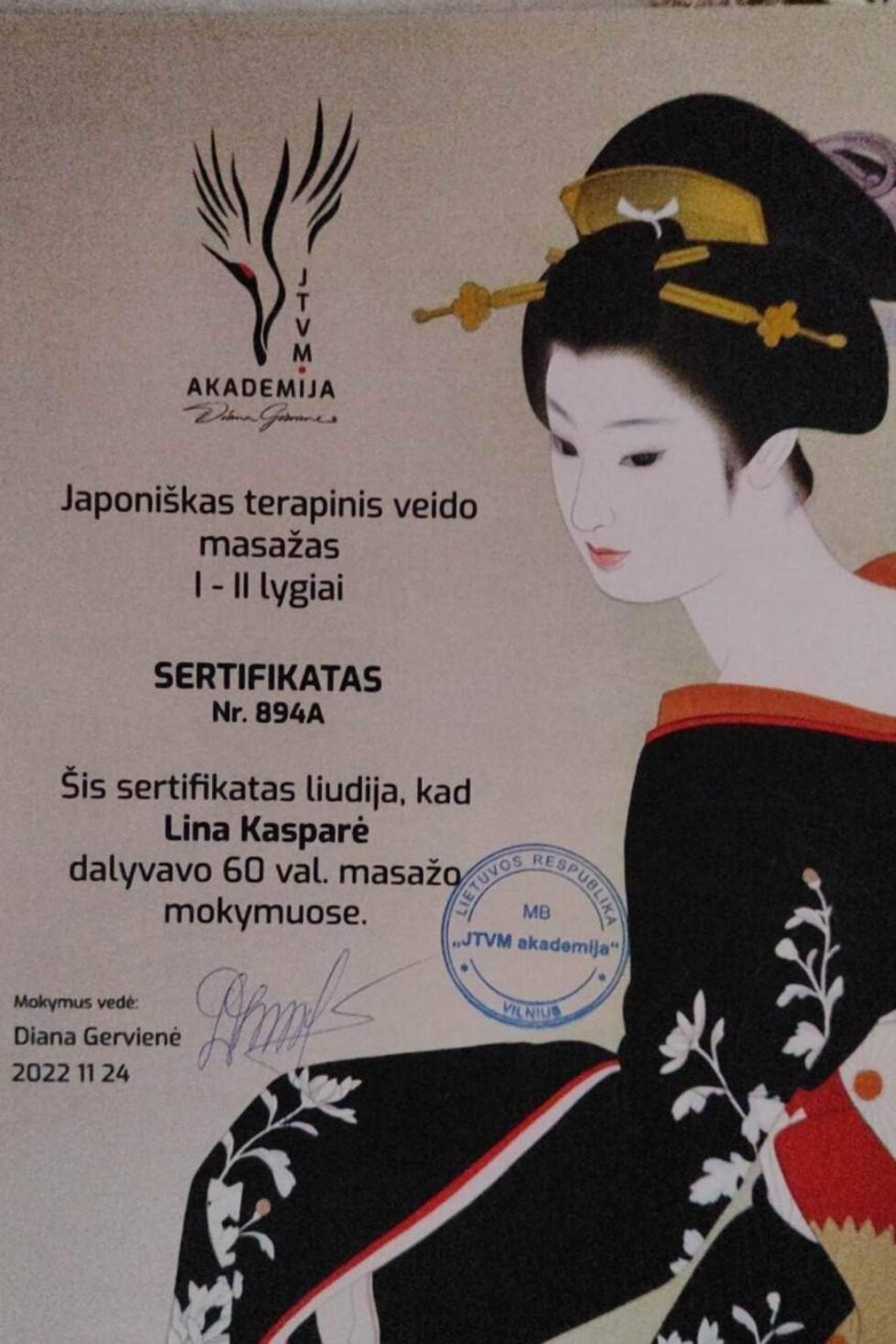 Kobido masažai Šiauliuose