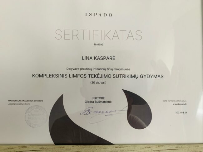 Limfodrenažiniai masažai Šiauliuose